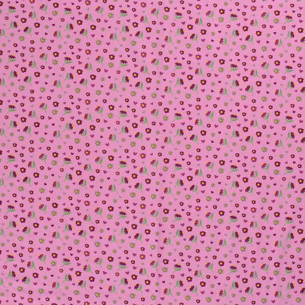 Cotton Jersey fabric Pink soft 