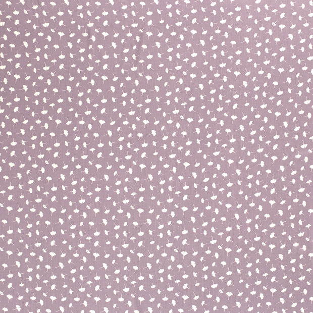 Bamboo Poplin fabric Purple matte 