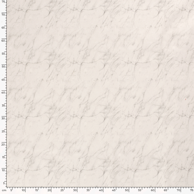 Panama BCI Cotton tissu Abstrait Blanc