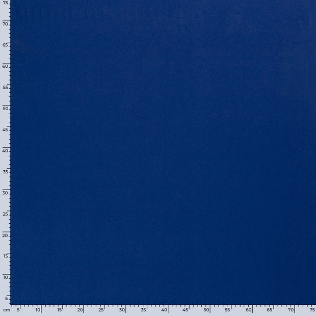 French Terry fabric Unicolour Cobalt