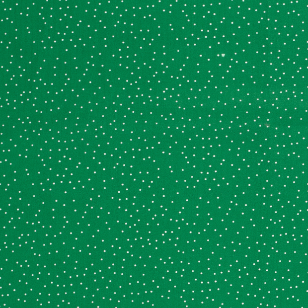Katoen Poplin stof Abstract Groen