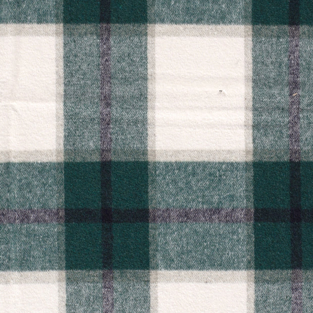 Jacquard fabric Checks Lime Green