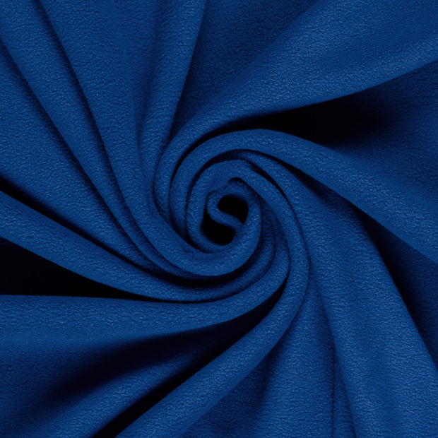 Microfleece fabric Unicolour Cobalt