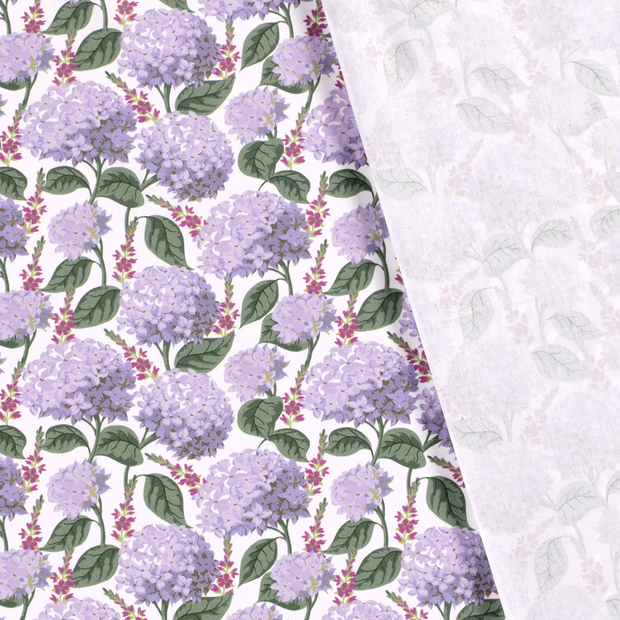 Cotton Poplin fabric Flowers printed 