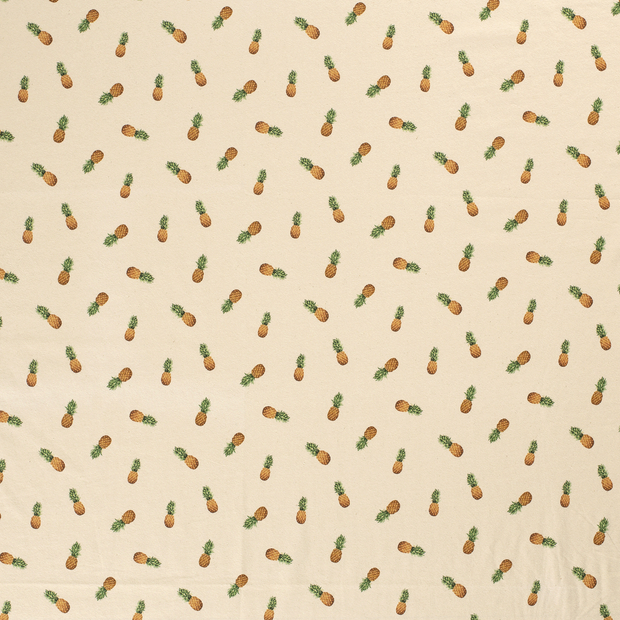 Cotton Jersey Bio Naturel fabric Off White soft 