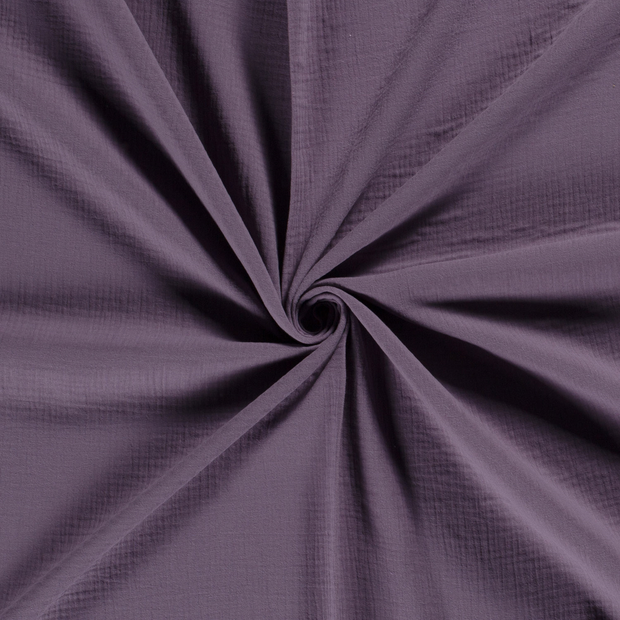 Muslin fabric Purple 