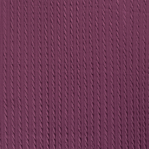 Heavy Knit fabric Purple matte 