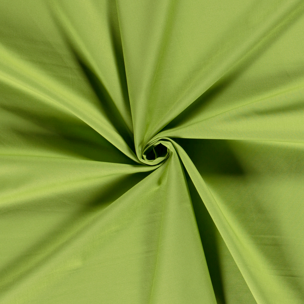 Cretonne fabric Lime Green 