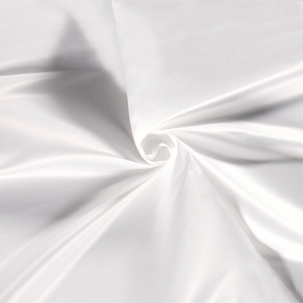 Satin Duchesse tissu Blanc optique 