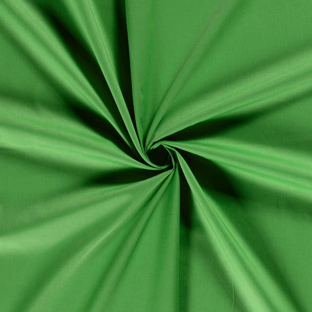 Katoen Poplin stof Groen 
