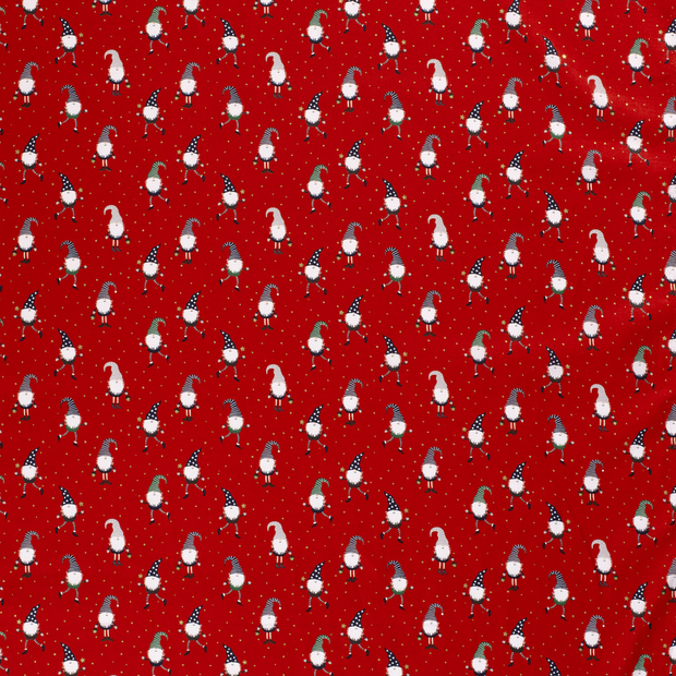 Cotton Poplin fabric Red 