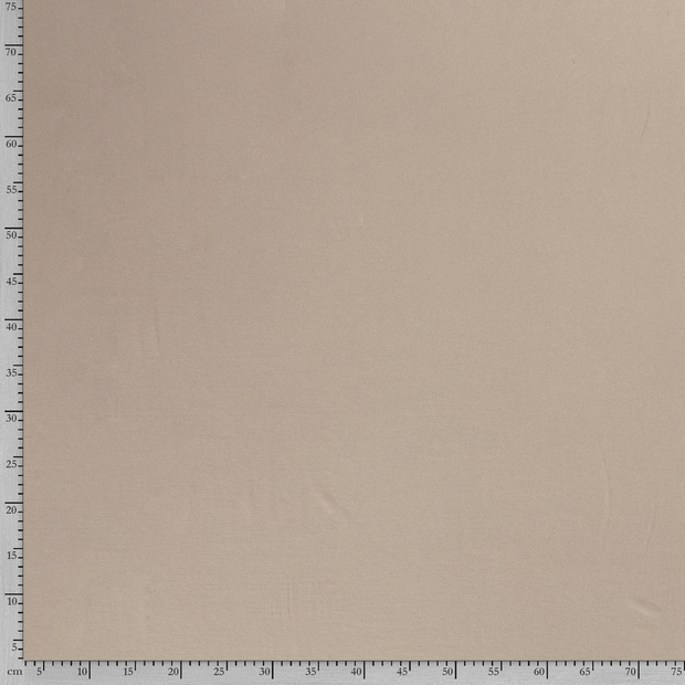 ECOVERO™ Jersey fabric Unicolour Taupe Grey