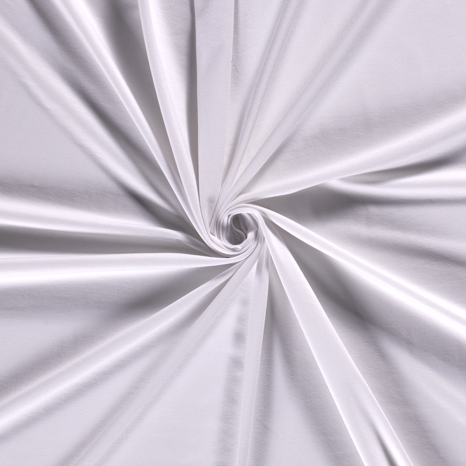 Cotton Jersey GOTS organic fabric Unicolour Optical White Wholesale