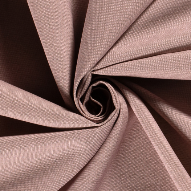 Panama fabric Unicolour Light Mauve