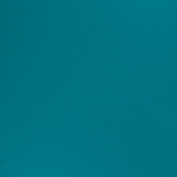Crêpe Georgette fabric Petrol semi-transparent 