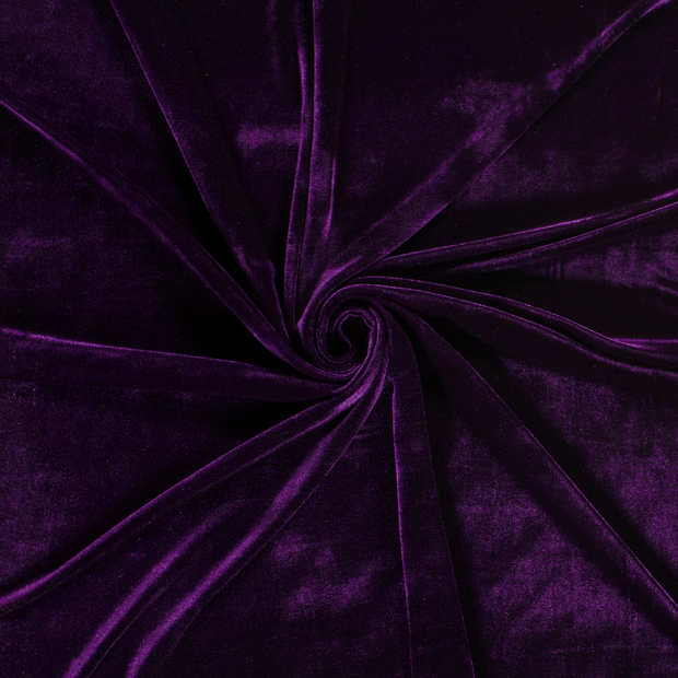Velvet fabric Carbon 