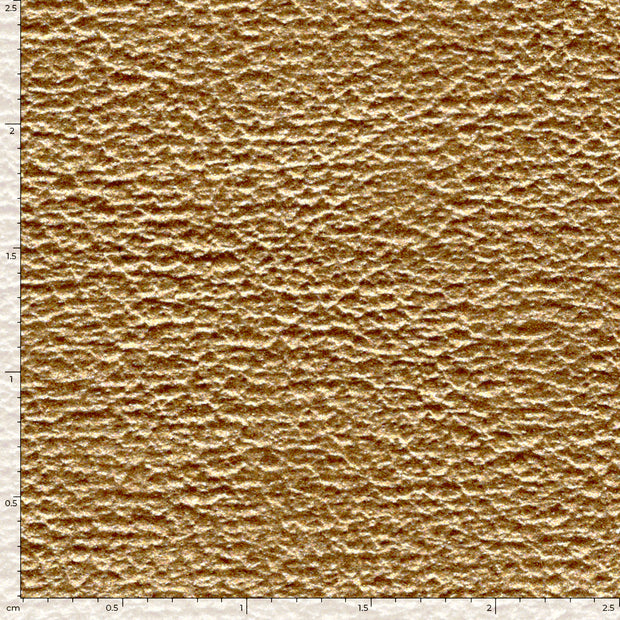 Artificial Leather fabric Unicolour Gold