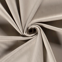 Velvet fabric Unicolour Beige | Wholesale fabrics | Nooteboom Textiles