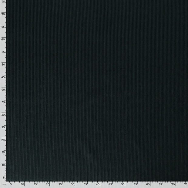 Corduroy 4.5w fabric Unicolour Dark Green
