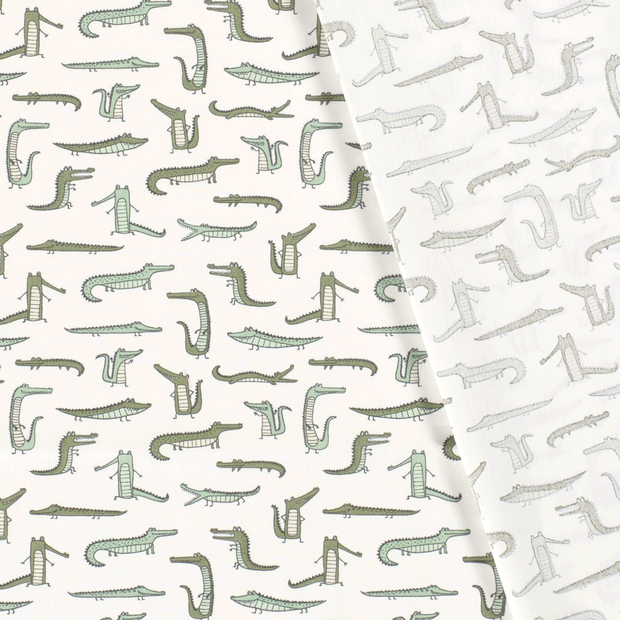 Cotton Poplin fabric Animals printed 