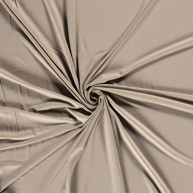 ECOVERO™ Jersey fabric Taupe Grey 