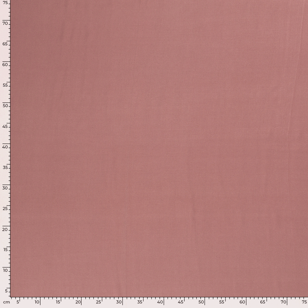 Viscose Poplin fabric Unicolour Coral