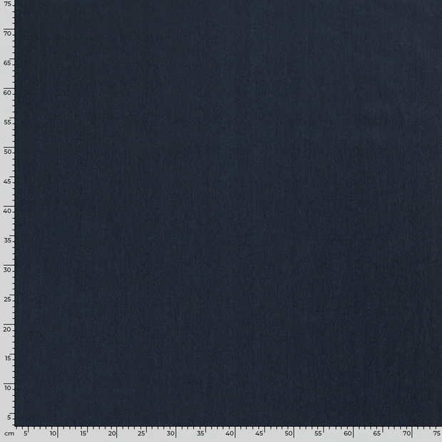 Denim stof Effen Indigo