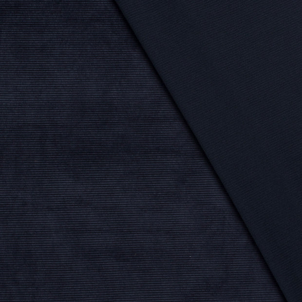 Nicky Velours Rib fabric Unicolour 