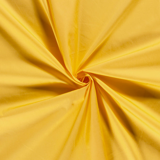 Cotton Poplin fabric Yellow 