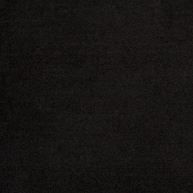 Heavy Knit tissu Noir doux 