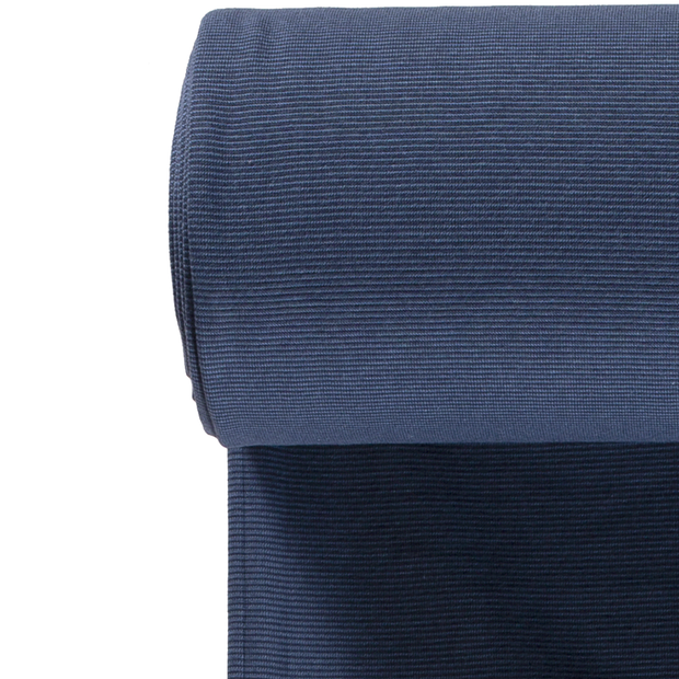 Cuff Material Yarn Dyed fabric Stripes Navy