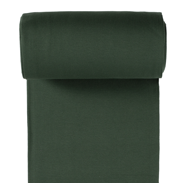 Cuff Material 2x2 rib fabric Dark Green 