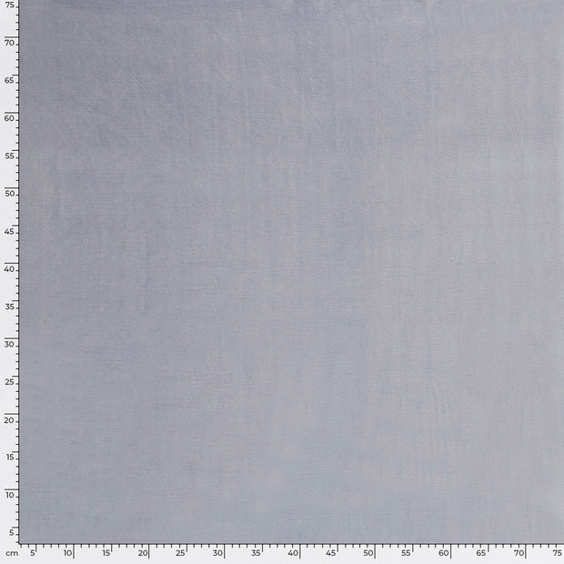 Nicky velours fabric Unicolour Baby Blue