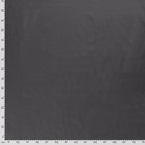 Cotton Poplin fabric Unicolour Dark Grey