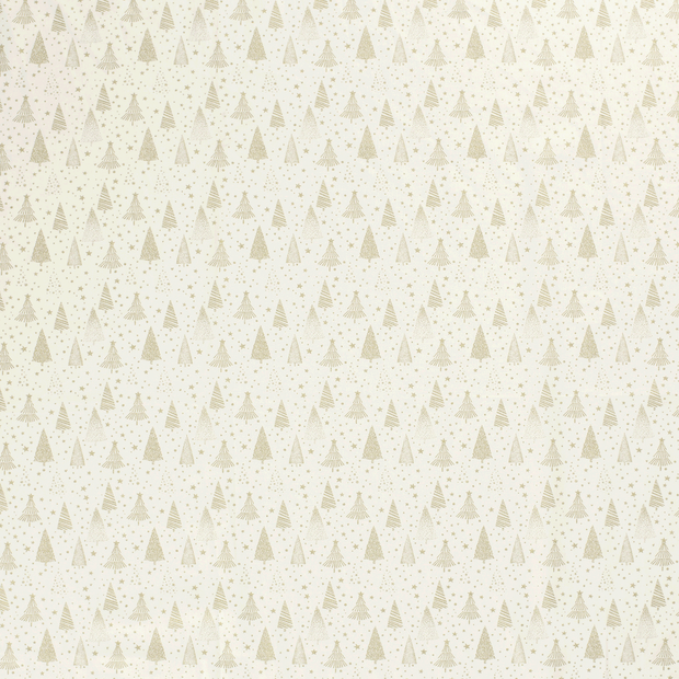 Cotton Poplin fabric Off White 