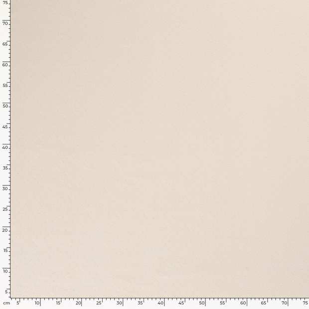 Pointelle tissu Unicolore Ivory