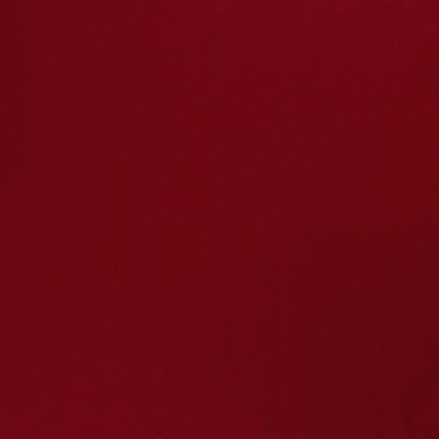 Ramie Linen fabric Dark Red matte 