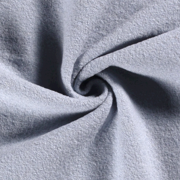Wool Boucle fabric Unicolour Baby Blue