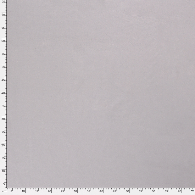 French Terry GOTS organic fabric Unicolour Grey