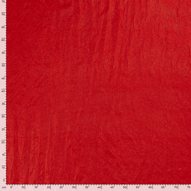 Taffeta fabric Unicolour Red