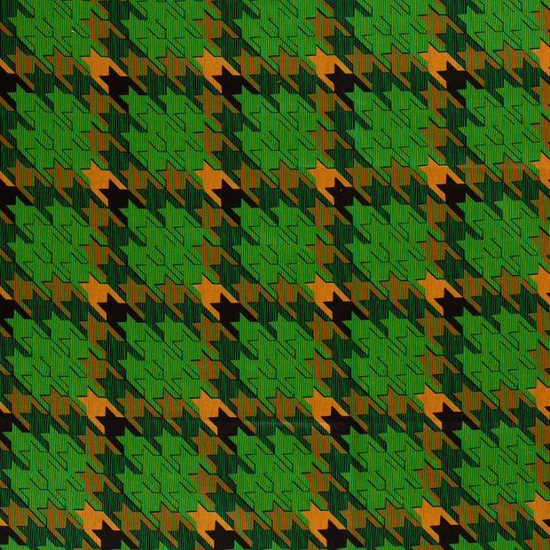 Katoen Satijn stof Groen zijdemat 