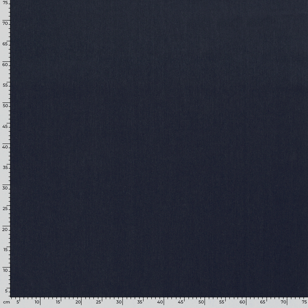 Denim fabric Unicolour Navy