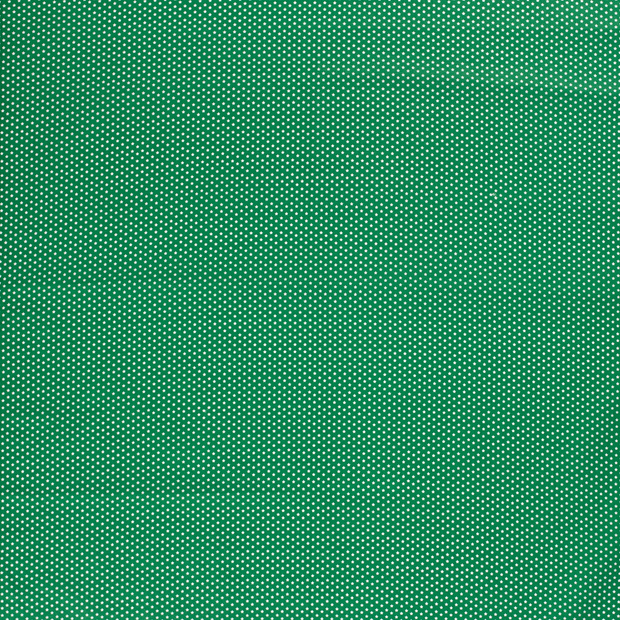 Cotton Poplin fabric Green matte 
