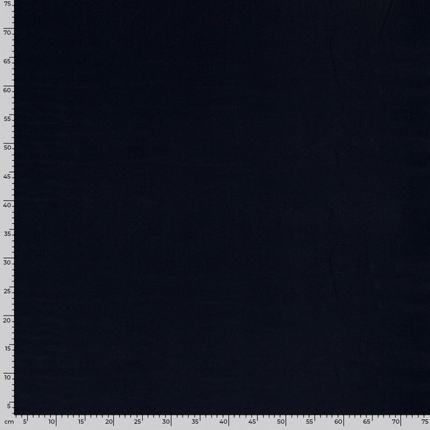 Satin Duchesse fabric Unicolour Navy