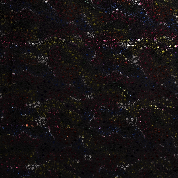 Velvet fabric Black smooth 
