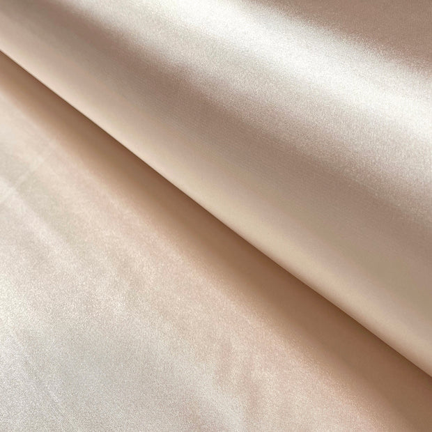 Satin Stretch fabric Unicolour Salmon