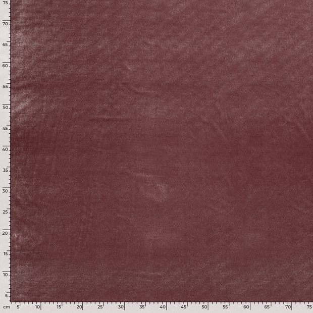 Velvet fabric Unicolour Old Pink