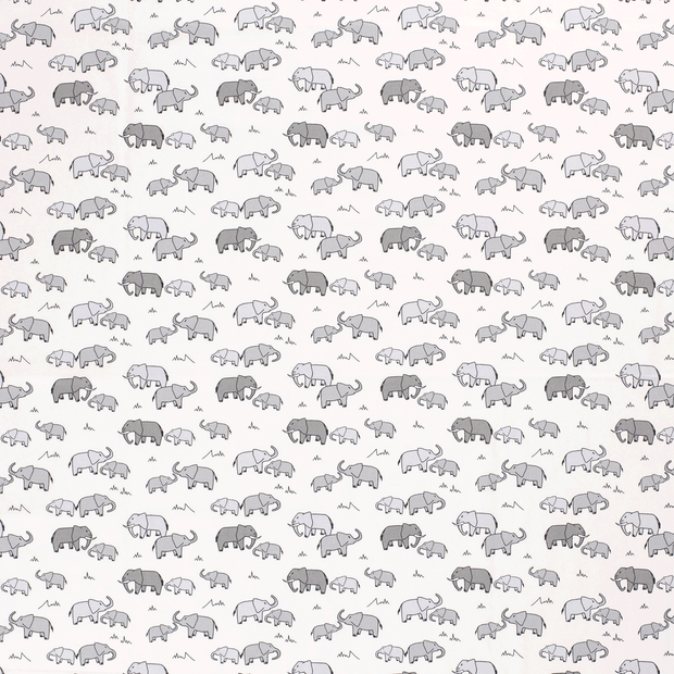 Cotton Poplin fabric Off White matte 