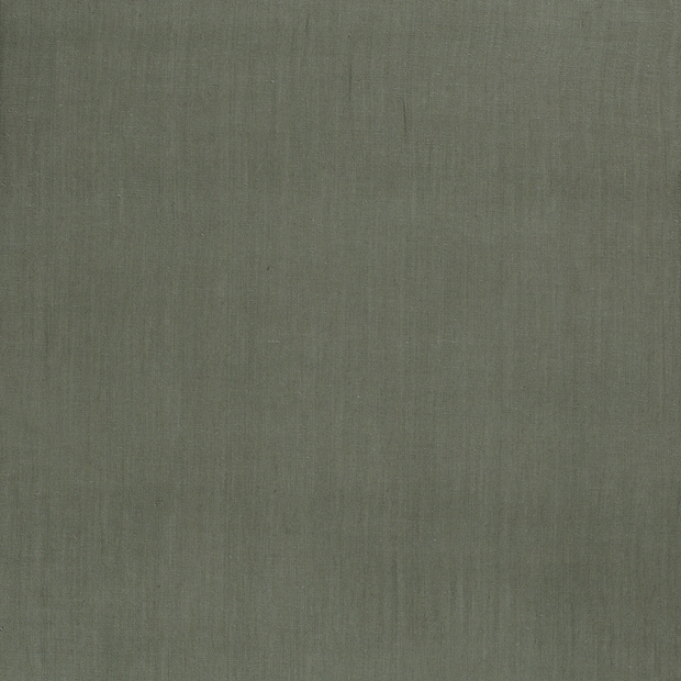 Woven Viscose Linen fabric Olive Green matte 