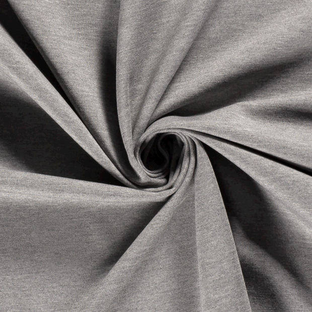 Punta di Roma fabric Unicolour Grey